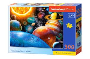 Okładka książki Puzzle 300 el.:Planets and their Moons/B-030262
