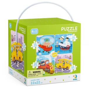 Opakowanie Puzzle 4w1 Transport DOP300132