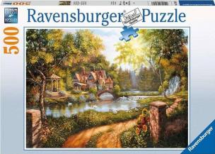 Opakowanie Puzzle 500 Domek