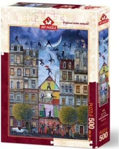Opakowanie Puzzle 500 Magiczna ulica