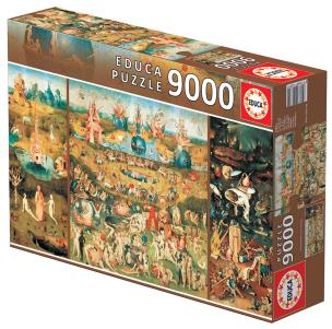 Opakowanie Puzzle 9000 Ogród rozkoszy ziemskich, Bosch G3