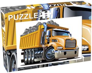 Opakowanie Puzzle Ciężarówka, Big truck 56