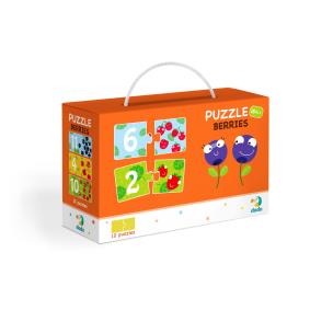 Opakowanie Puzzle Duo Cyferki Jagódki DOP300116