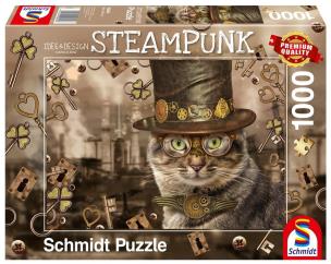 Opakowanie Puzzle PQ 1000 Kot (Steampunk) G3