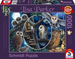 Opakowanie Puzzle PQ 1000 Tajemnicze sowy G3