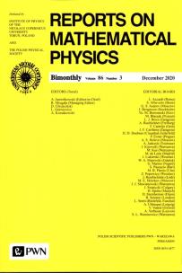 Opakowanie Reports On Mathematical Physics 86/3 - Polska