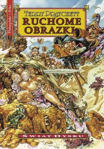 Ruchome obrazki. Świat dysku wyd. 2020. Autor: Terry Pratchett. Multiszop.pl Okładka książki Ruchome obrazki. Świat dysku wyd. 2020