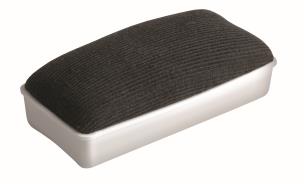 Opakowanie Ścierak do tablicTetis  suchościeralny szary