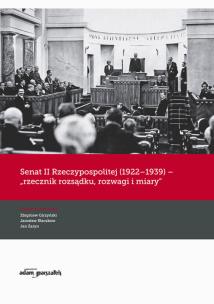 Okładka książki Senat II Rzeczypospolitej (1922-1939) -