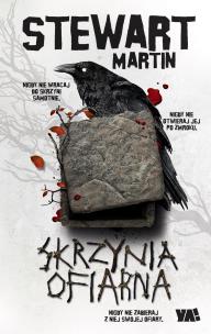 Skrzynia ofiarna - uszkodzone. Autor: MARTIN STEWART. Multiszop.pl Okładka książki Skrzynia ofiarna - uszkodzone