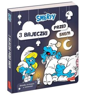 Okładka książki Smerfy. 3 bajeczki przed snem