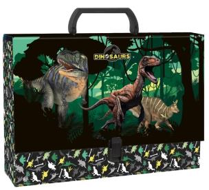 Opakowanie Teczka z rączką gruba Dinozaur 15 DERFORM