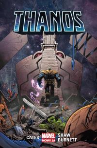 Thanos T.2. Autor: Cates Donny. Multiszop.pl Okładka książki Thanos T.2