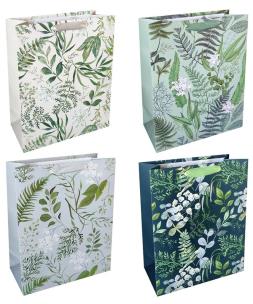 Opakowanie Torba prezentowa 26x32 Liście paproci