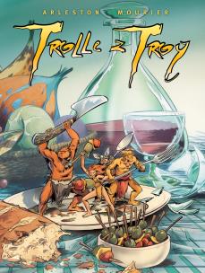 Trolle z Troy T.4. Autor: Mourier Jean-Louis. Multiszop.pl Okładka książki Trolle z Troy T.4