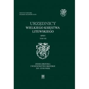 Opakowanie Urzędnicy Wielkiego Księstwa Litewskiego Tom 8 Spisy