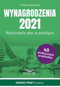 Okładka książki Wynagrodzenia 2021 Rozliczanie płac w praktyce