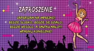 Opakowanie Zaproszenia Young nr 14 (opakowanie 10 szt)