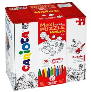 Opakowanie Zestaw puzzli do rysowania Adventures 36 kolorów