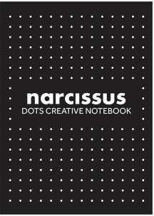 Zeszyt A5/56K kropki czarny (6szt) NARCISSUS. Wydawca: Narcissus. Multiszop.pl Opakowanie Zeszyt A5/56K kropki czarny (6szt) NARCISSUS