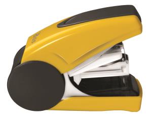 Opakowanie Zszywacz mini żółto-czarny Tetis zszywa 10-20 kartek (GVO080)YV