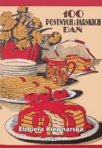 Okładka książki 100 postnych i jarskich dań