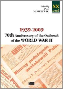 Okładka książki 1939-2009. 70th Anniversary of the Outbreak...