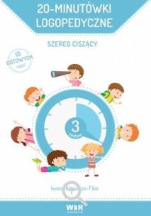 Okładka książki 20-minutówki logopedyczne. Szereg ciszący