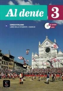 Okładka książki Al dente 3 B1 podręcznik + ćw. + CD + DVD