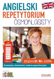 Okładka książki Angielski. Repetytorium ósmoklasisty. Egzamin na 100%