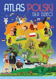 Okładka książki Atlas Polski dla dzieci
