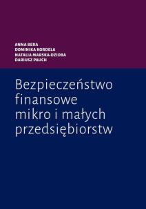 Okładka książki Bezpieczeństwo finansowe mikro i małych