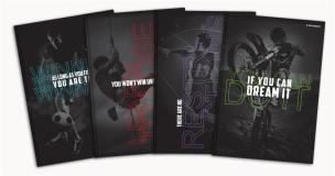 Opakowanie Brulion A5/96K kratka Mo Challenge (5szt)