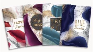 Opakowanie Brulion A5/96K kratka Tropic (5szt) mix