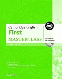 Cambridge English First Masterclass WB with MultiRom & Online Practice Test. Autor: Simon Haines. Barbara Stewart. Multiszop.pl Okładka książki Cambridge English First Masterclass WB with MultiRom & Online Practice Test