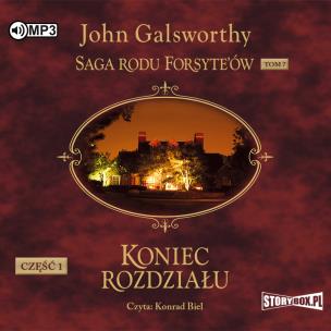 Okładka książki CD MP3 Koniec rozdziału. Część 1. Dziewczyna czeka. Saga rodu Forsyte’ów. Tom 7