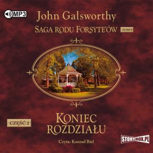 Okładka książki CD MP3 Koniec rozdziału. Część 2. Kwiat na pustyni. Saga rodu Forsyte’ów. Tom 8