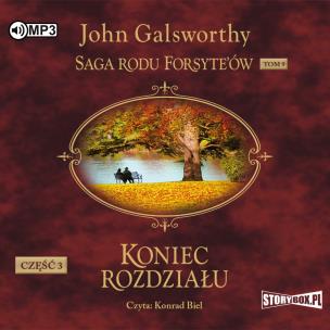 Okładka książki CD MP3 Koniec rozdziału. Część 3. Za rzeką. Saga rodu Forsyte'ów. Tom 9