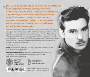 Okładka książki CD MP3 Tak było. Wspomnienia partyzanta 3. i 5. WileńskiejBrygady AK