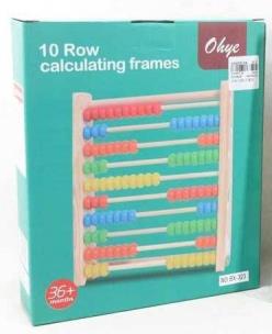 Opakowanie Drewniane liczydełko