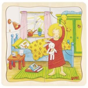 Opakowanie Drewniane puzzle Dzień z mojego życia