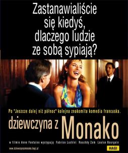 Okładka książki Dziewczyna z Monako DVD