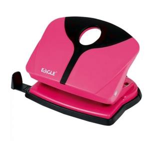 Opakowanie Dziurkacz TYP6602 różowy 16 kartek EAGLE