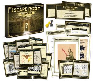 Escape Room Historia. Autor:   Praca zbiorowa. Multiszop.pl Okładka książki Escape Room Historia