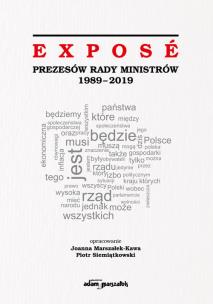Okładka książki Expose Prezesów Rady Ministrów 1989-2019