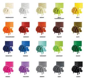 Opakowanie Filament PLA 1kg - żółty fluorescencyjny