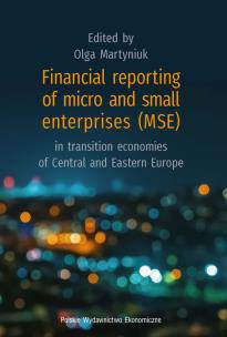 Okładka książki Financial reporting of micro and small enterprises (mse) in transition economies of Central and Eastern Europe