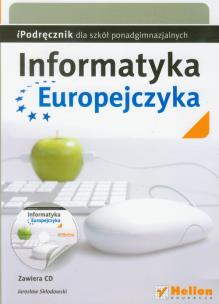 Okładka książki Informatyka Europejczyka LO iPodr. NPP w.2012