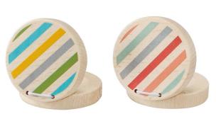 Opakowanie Kastaniety drewniane tęczowe