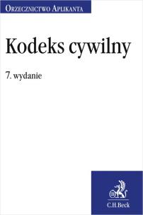 Opakowanie Kodeks cywilny. Orzecznictwo Aplikanta WYD.8/2020